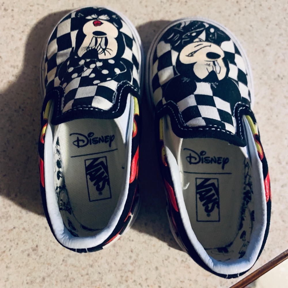 Mickey Minnie vans 4.5c unisex